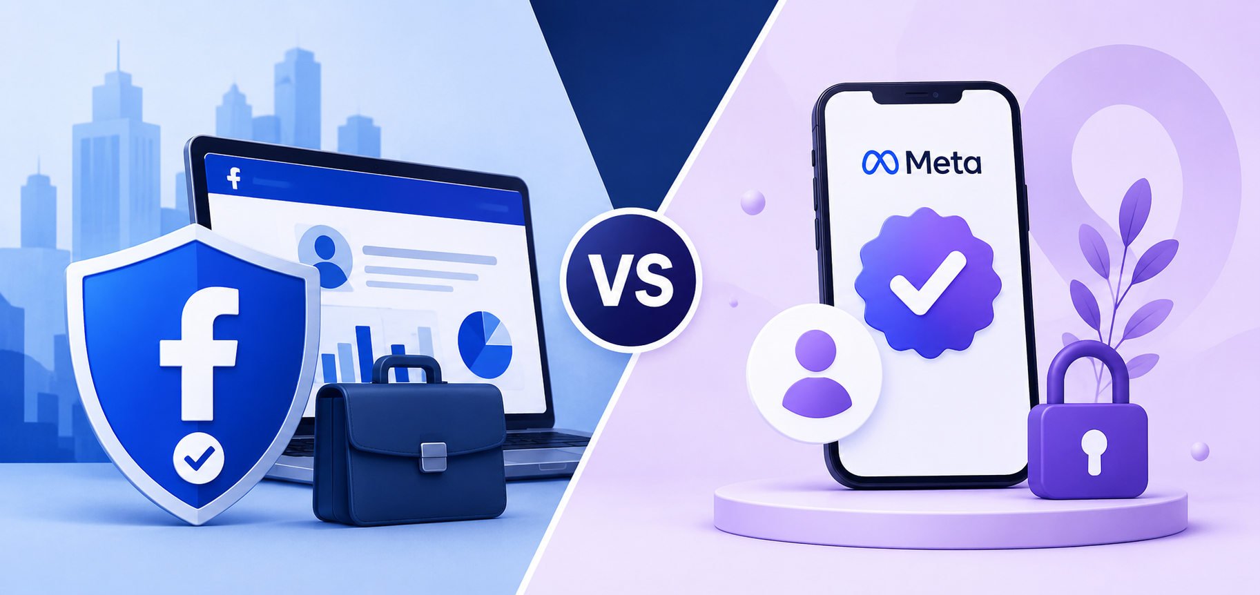 Facebook Business Verification vs Meta Verified