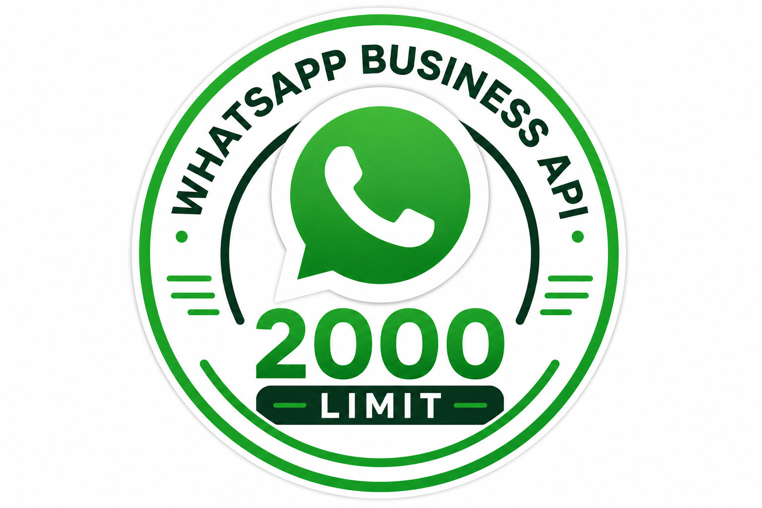 WhatsApp API - 2,000